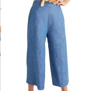 NWT Huston-Pull On Madewell wide leg pants